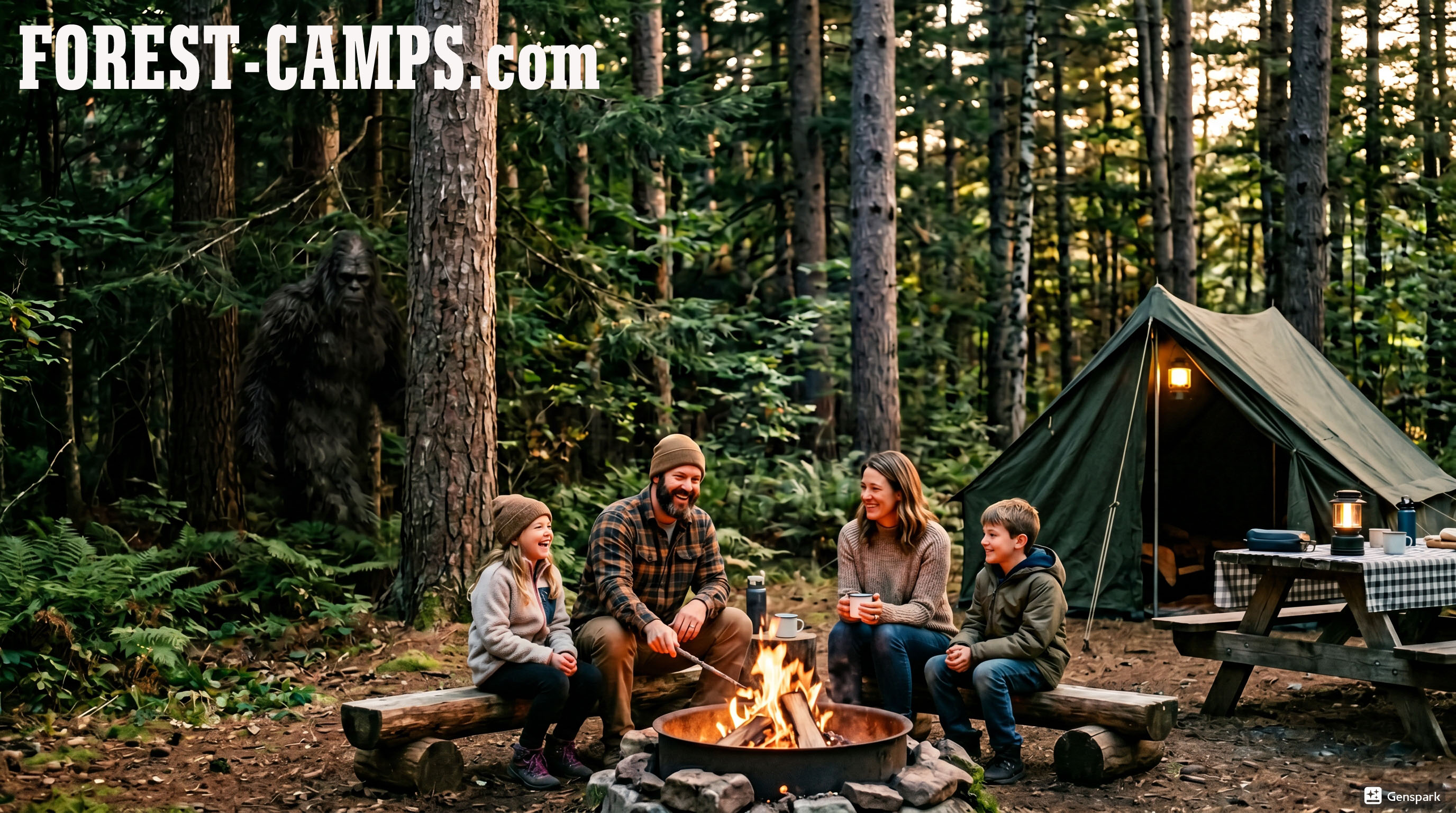 Tent camping near acadia National Park in Maine